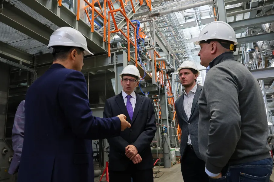 Егор Поляков оценил ход строительства инфраструктуры и предприятий резидентов в ОЭЗ «Кулибин»